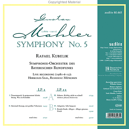 Symphony No. 5 (Vinyl)