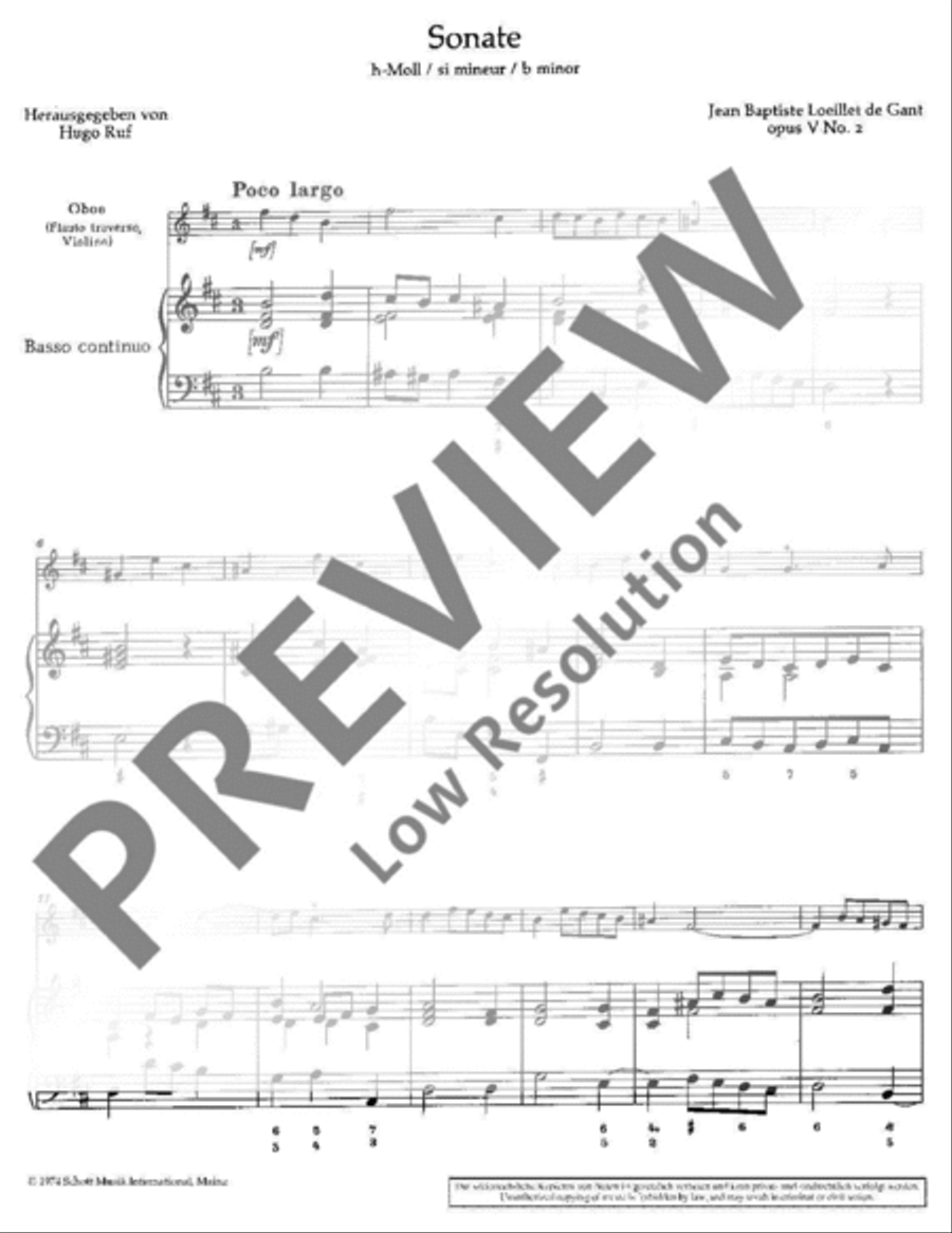 2 Sonatas 2 Sonatas Flute scores gallery preview page 7