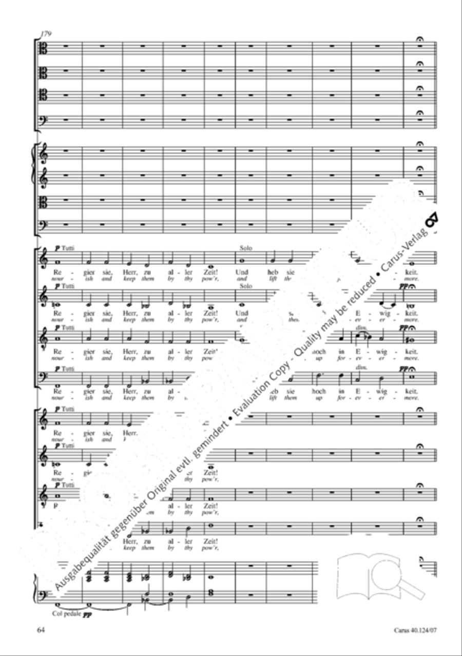 Kyrie in d + Herr Gott, dich loben wir Orchestra scores gallery preview page 65