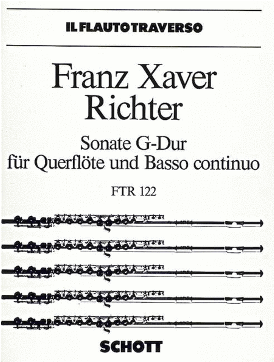 Sonata G major Sonata G major Flute scores gallery preview page 1
