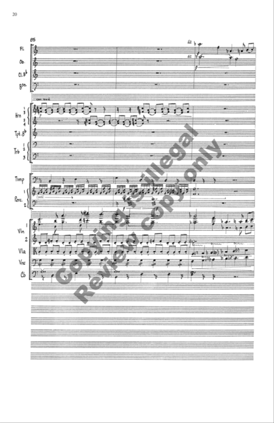Deep Summer Music Full Orchestra scores gallery preview page 34