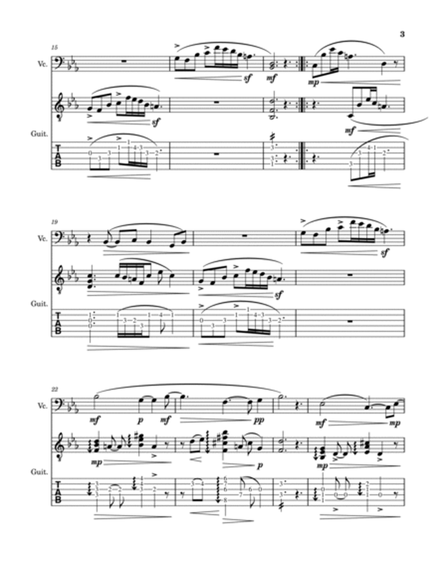 Sonata para Guitarra y Cello(Segundo Movimiento)-Beautiful things Op.2 No.17