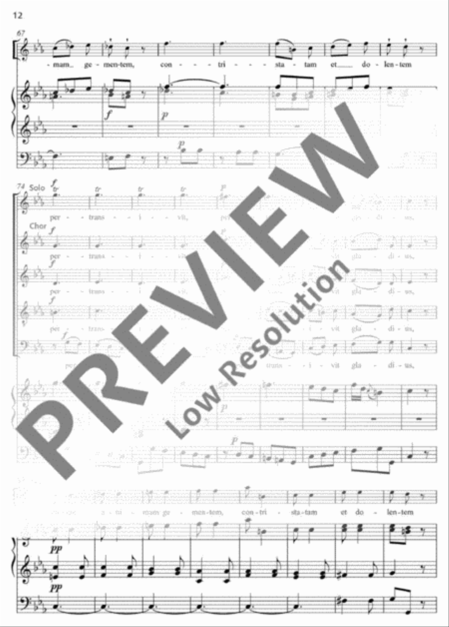 Stabat Mater SA scores gallery preview page 13