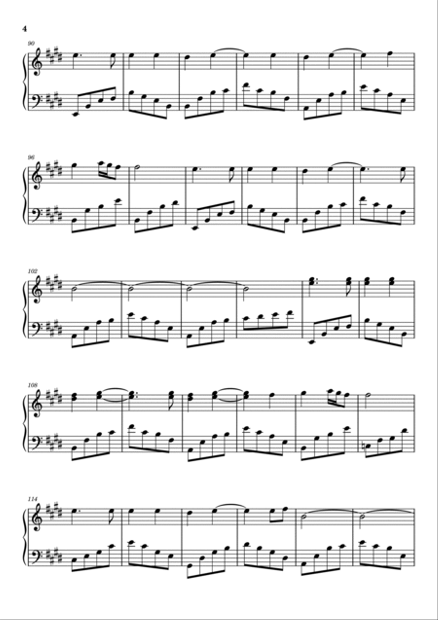 My Heart Will Go On (love Theme From 'titanic') Piano Solo scores gallery preview page 4