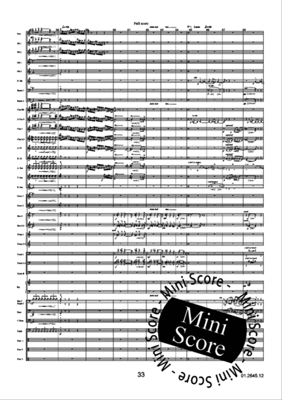 Symphony No. 4 Symphony No. 4 Concert Band scores gallery preview page 37