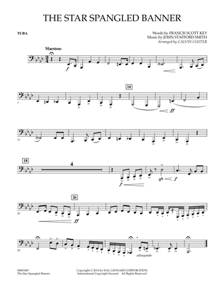 The Star Spangled Banner - Tuba