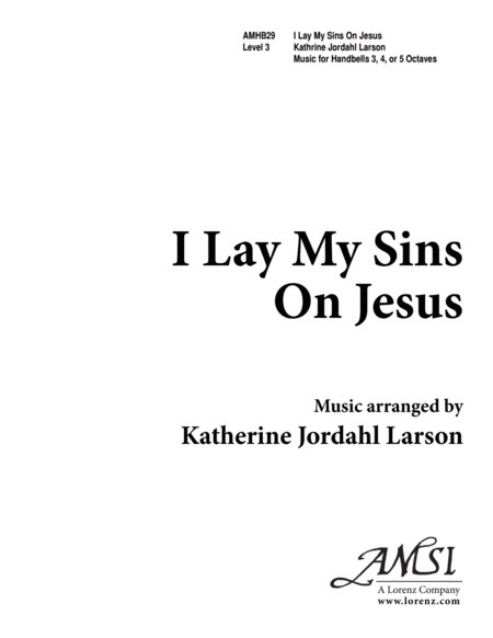 I Lay My Sins on Jesus