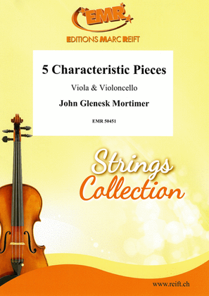 Book cover for 5 Characteristic Pieces