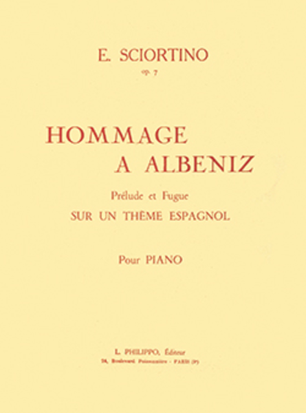 Hommage a Albeniz Op. 7