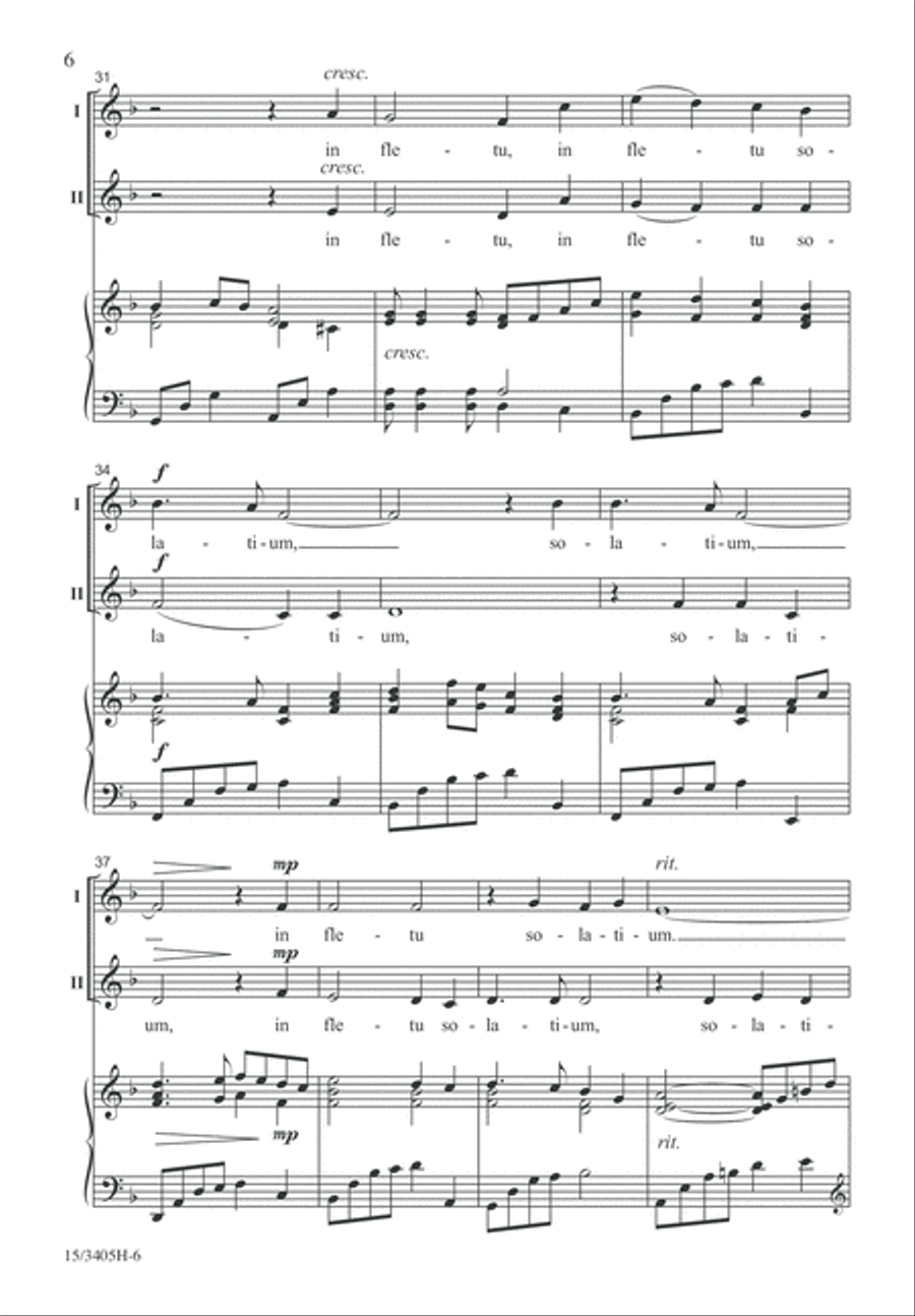 O Lux Beatissima 2-Part scores gallery preview page 6