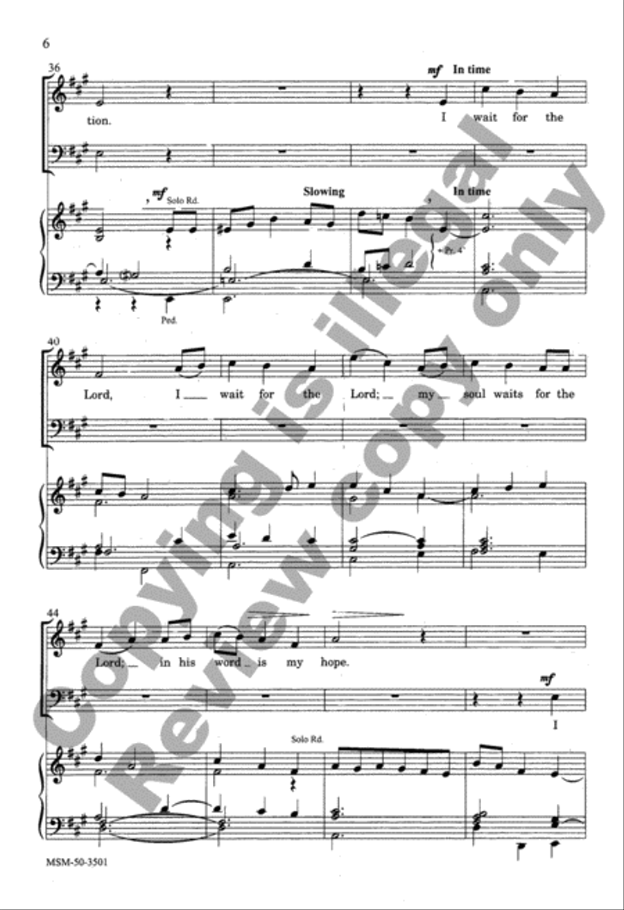 Out of the Depths 3-Part scores gallery preview page 5