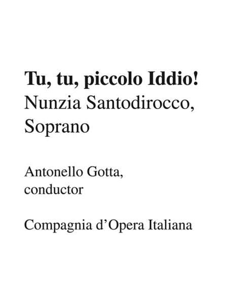 Cantolopera: Puccini Arias for Soprano Volume 2 image number null