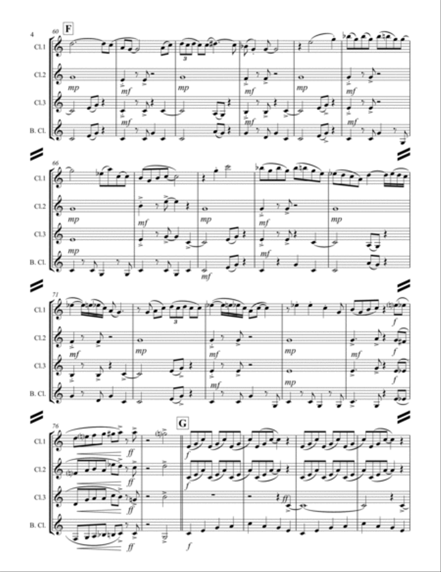 In The Mood Woodwind Ensemble scores gallery preview page 5