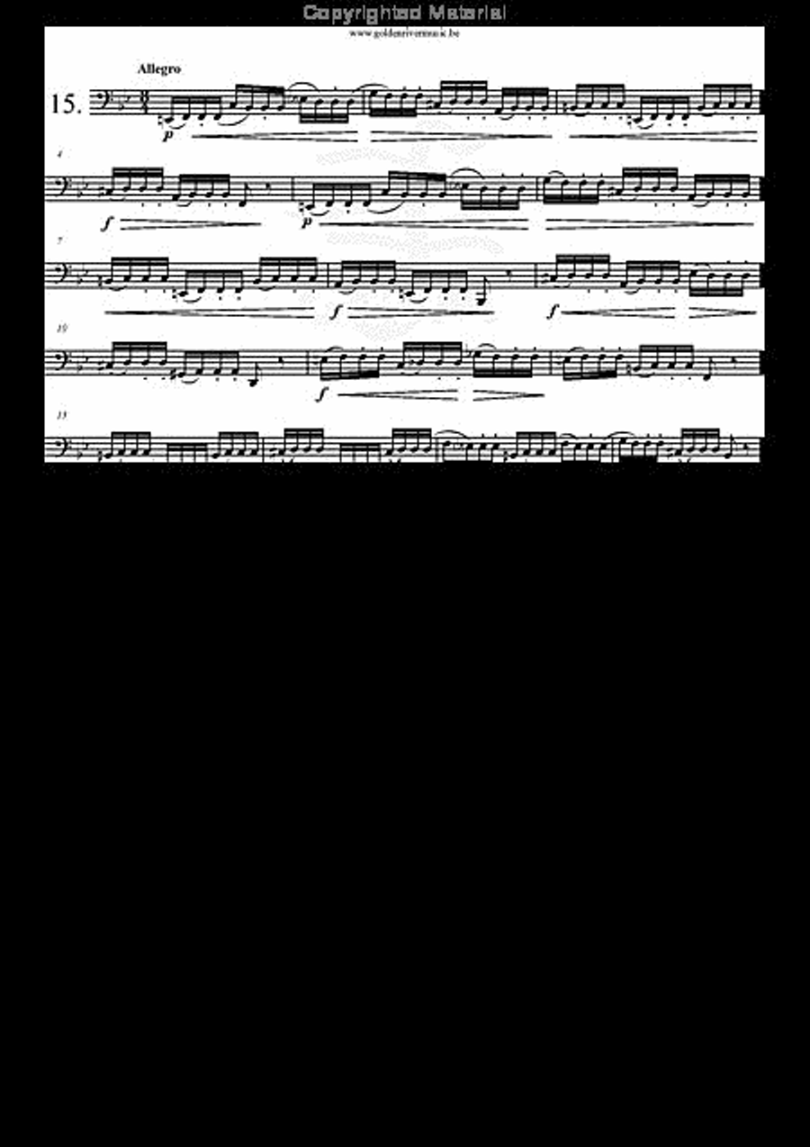 24 Etudes Tuba scores gallery preview page 16