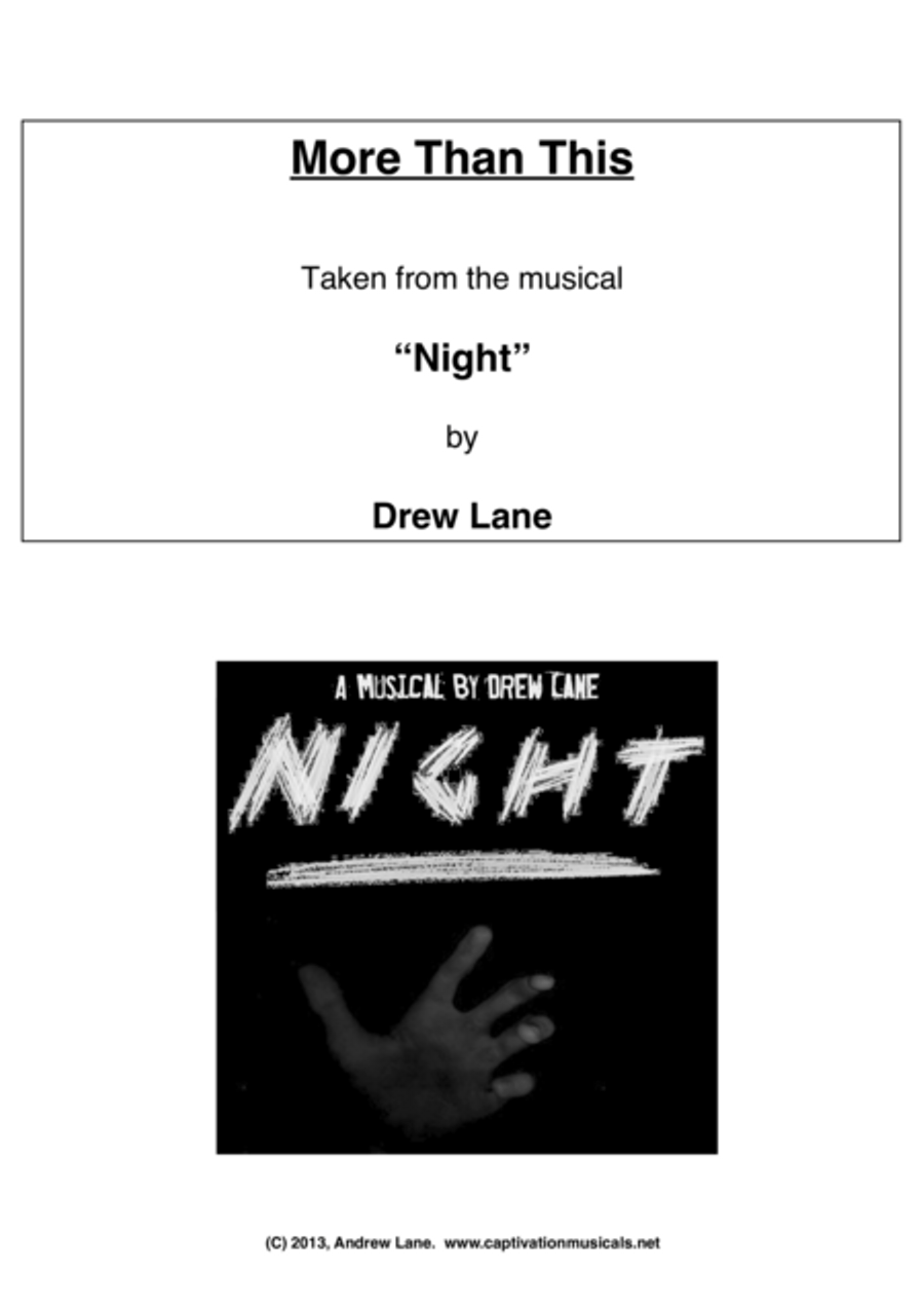 More Than This Voice scores gallery preview page 1