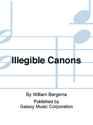 Illegible Canons