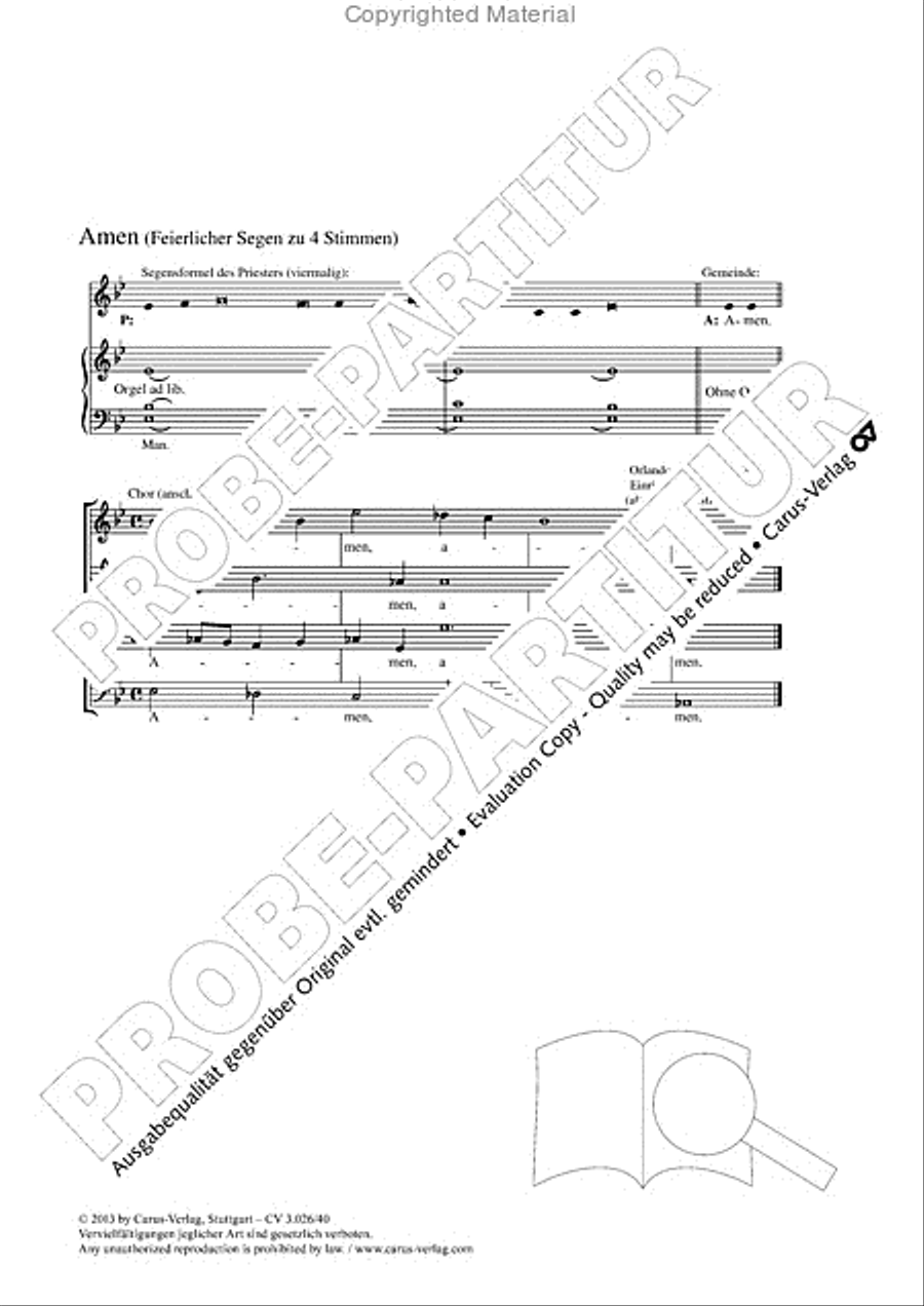 Amen Amen SSATB scores gallery preview page 2