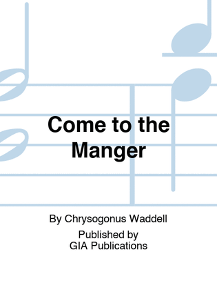 Book cover for Come to the Manger
