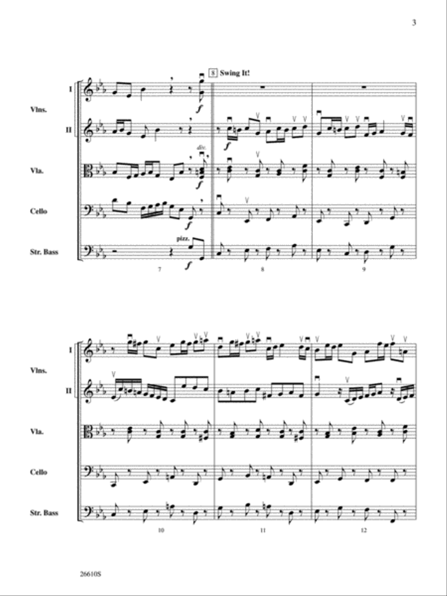 Bach's Lunch String Orchestra scores gallery preview page 3
