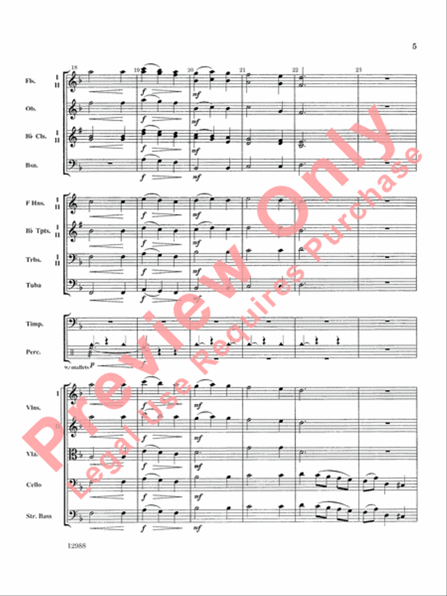 A Bach Christmas A Bach Christmas Full Orchestra scores gallery preview page 6