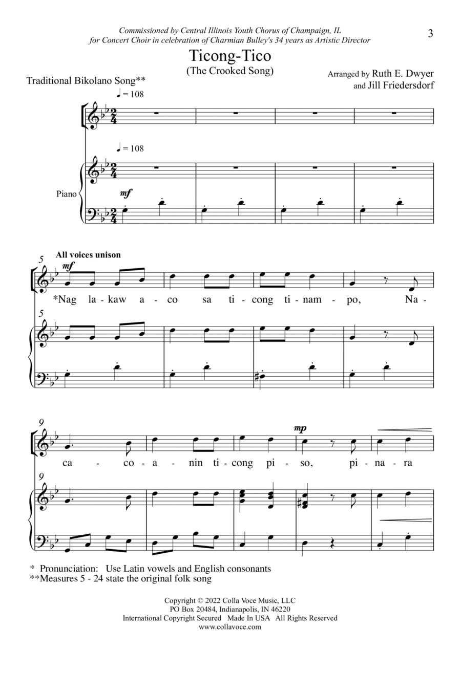 Ticong Tico 3-Part scores gallery preview page 1