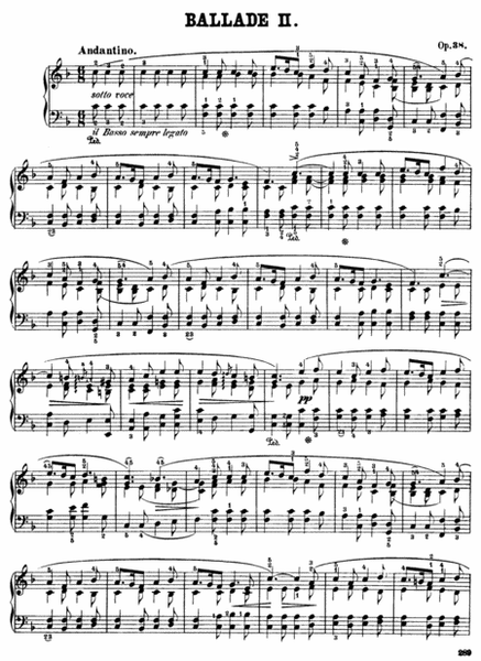 F.Chopin-Ballade No.2 in F major, Op.38