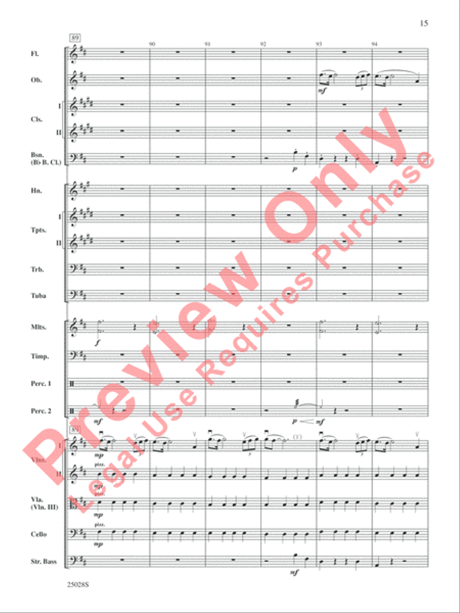 Harry Potter and the Goblet of Fire, Selections from Full Orchestra scores gallery preview page 16