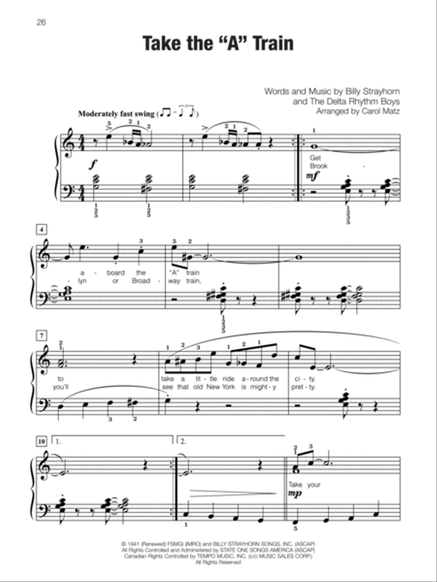 Famous & Fun for Adults -- Pop, Book 5 Piano Method scores gallery preview page 4