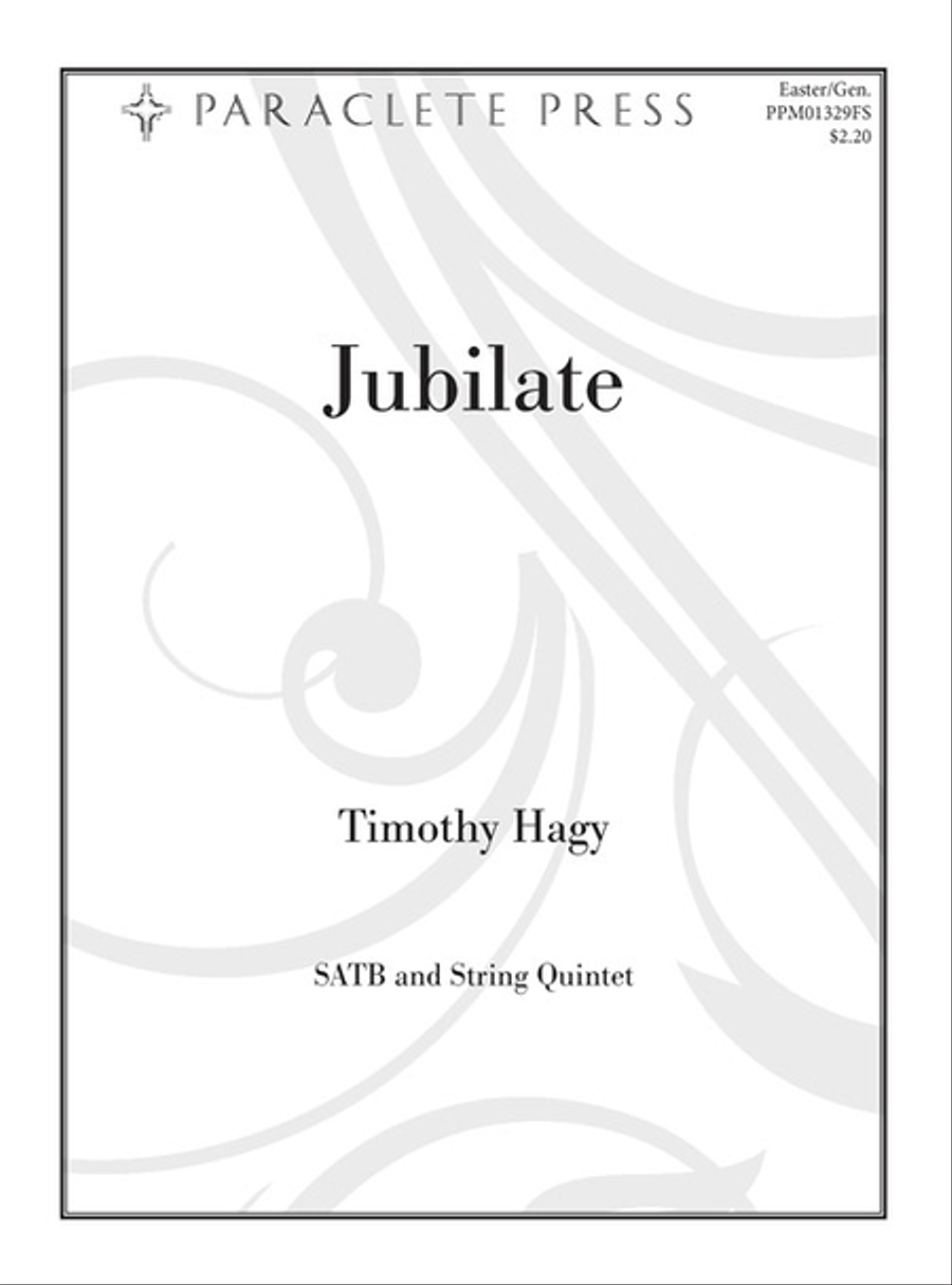 Jubilate (score & parts) Choir scores gallery preview page 1