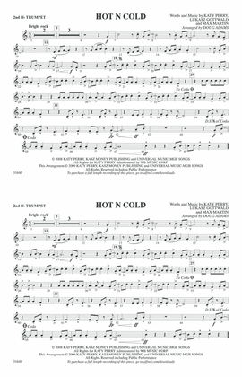 Book cover for Hot N Cold: 2nd B-flat Trumpet