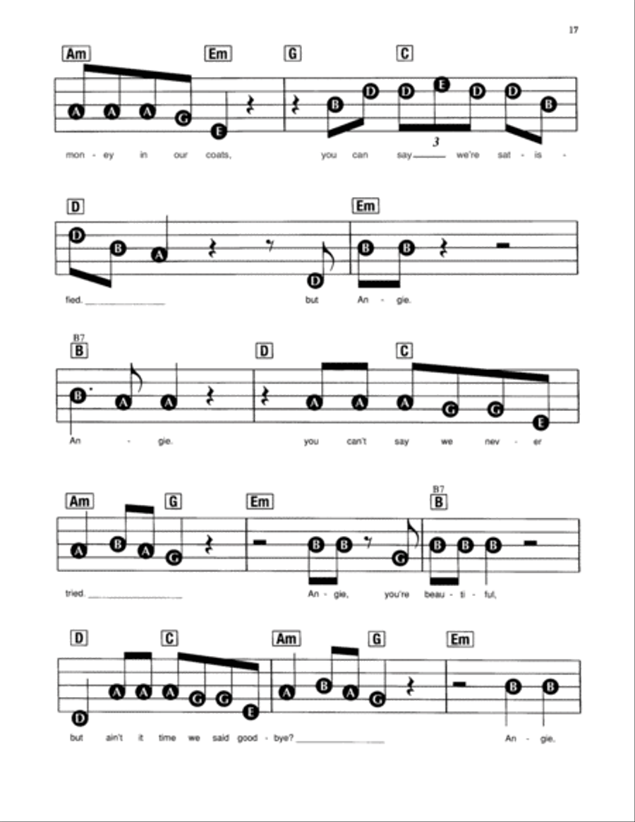 Angie Electronic Keyboard scores gallery preview page 2
