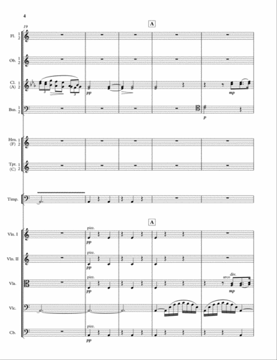Serenade in A minor (1898) Chamber Orchestra scores gallery preview page 5