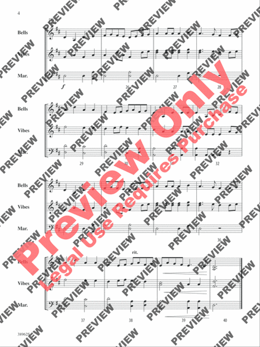 Classic Mallet Trios, Volume 2 Small Ensemble scores gallery preview page 5