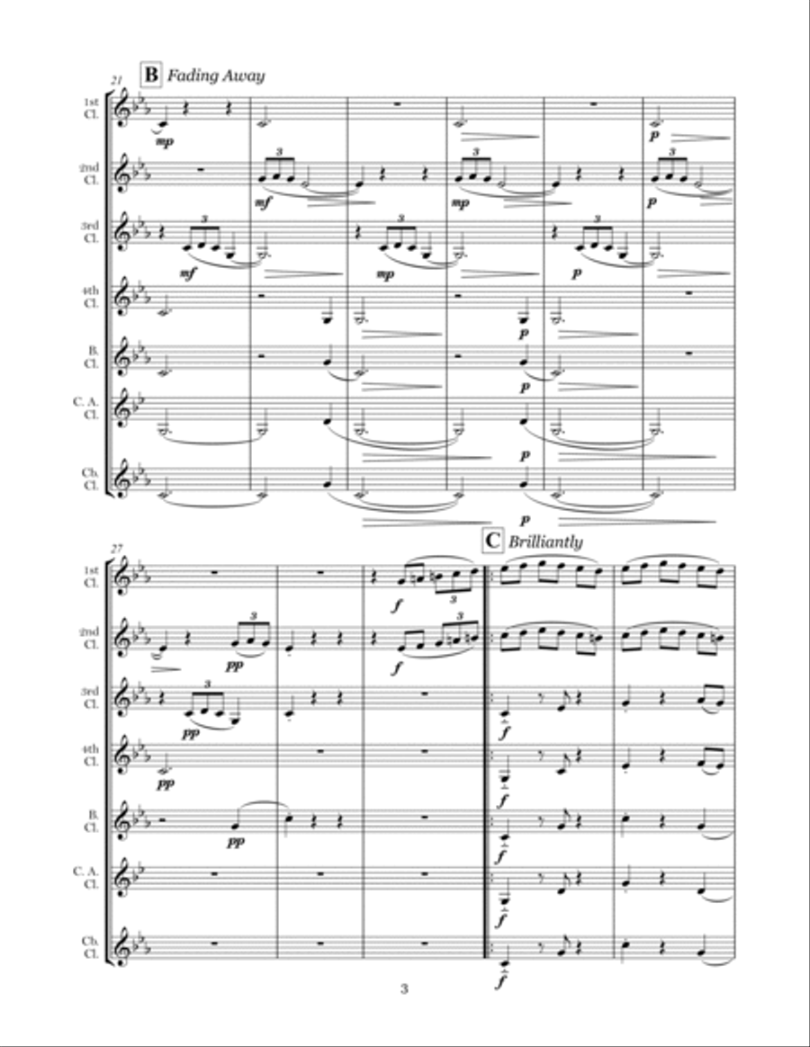 Dancing Devil (clarinet choir)
