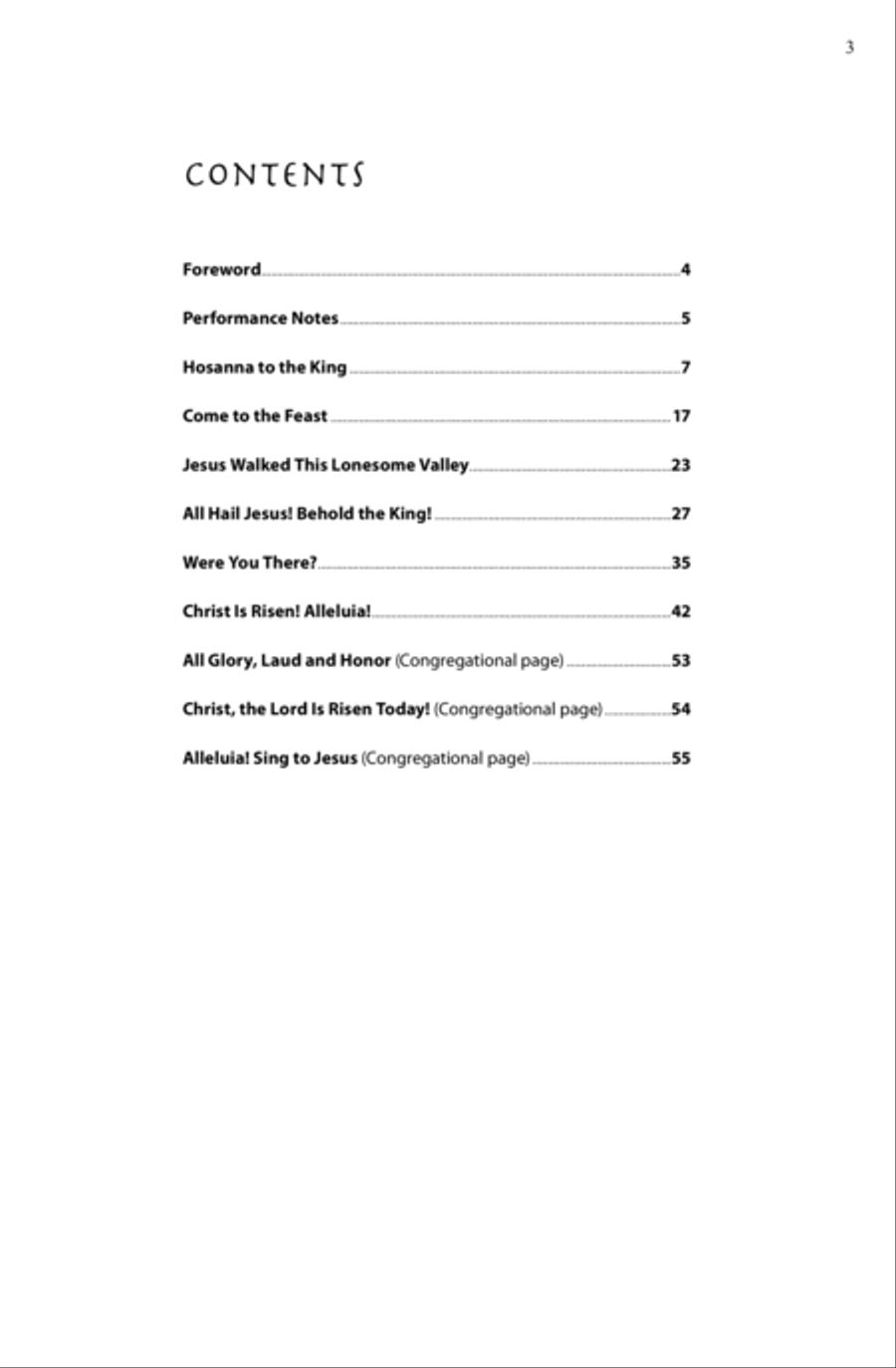 The Passion and the Promise 4-Part scores gallery preview page 3
