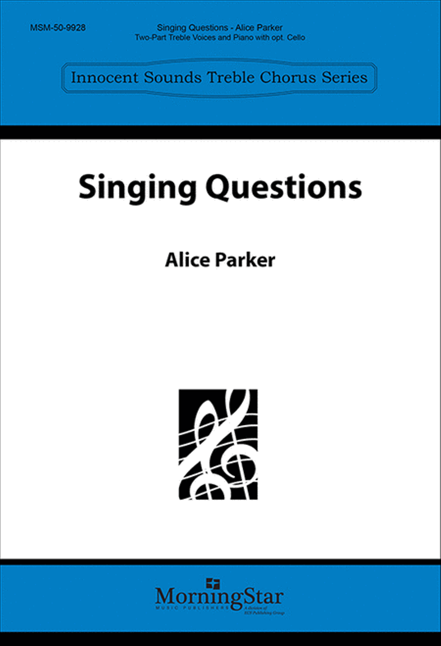 Singing Questions Singing Questions 3-Part scores gallery preview page 1