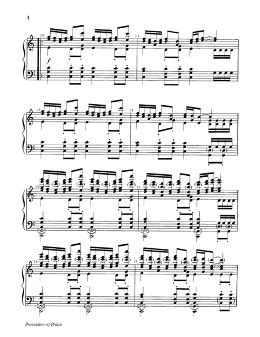 Procession of Praise 5-Octaves scores gallery preview page 5