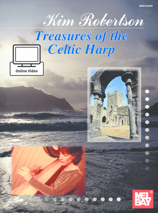 Book cover for Kim Robertson - Treasures of the Celtic Harp