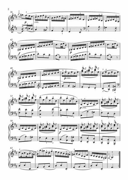 Scarlatti-Sonata in D-Major L.268 K.224(piano) image number null