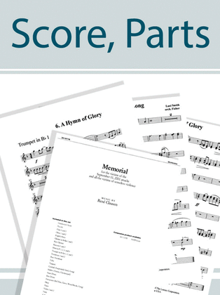 Book cover for When We All Get to Heaven - Brass and Rhythm Score and Parts
