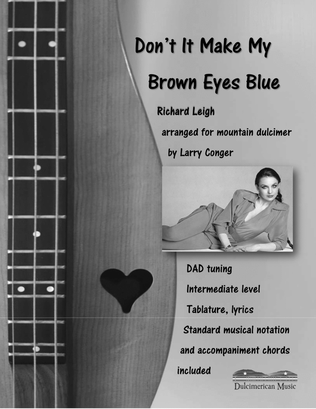 Book cover for Don't It Make My Brown Eyes Blue