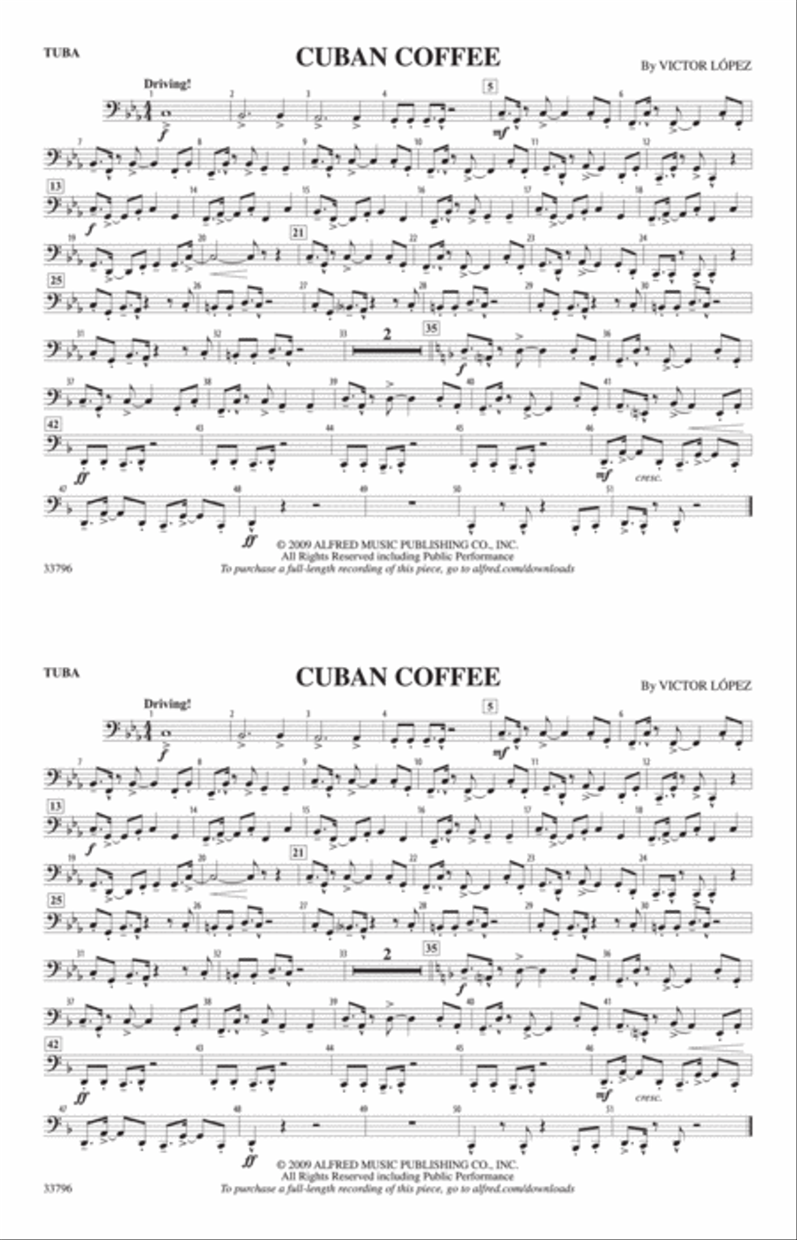 Cuban Coffee: Tuba