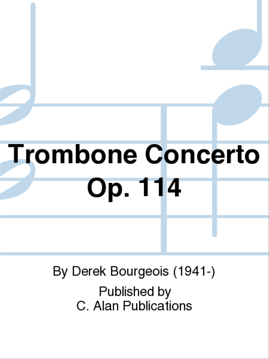 Trombone Concerto Op. 114 (piano reduction)