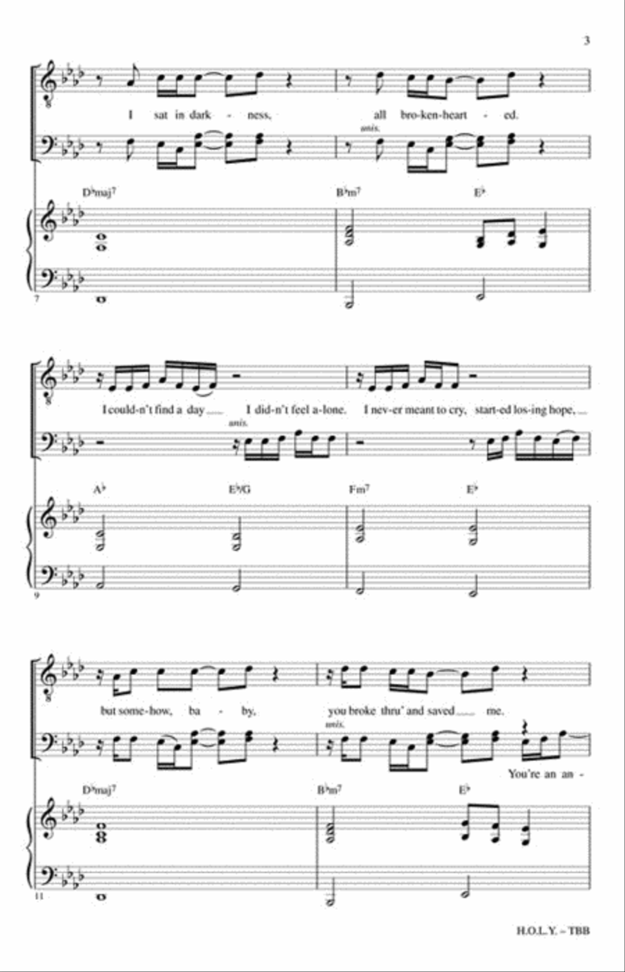 H.O.L.Y. 3-Part scores gallery preview page 3