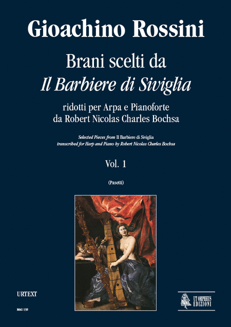 Selected Pieces from "Il Barbiere di Siviglia" transcribed for Harp and Piano by Robert Nicolas Charles Bochsa
