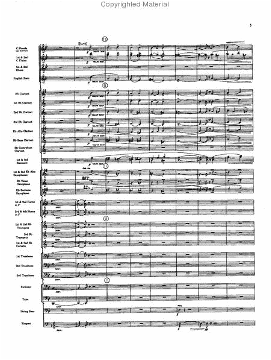 Thus Do You Fare, My Jesus Concert Band scores gallery preview page 3