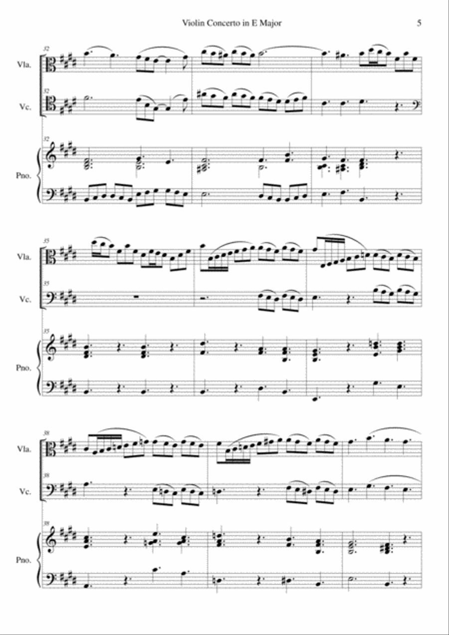 The Four Seasons - Spring 3rd Movement Cello scores gallery preview page 5