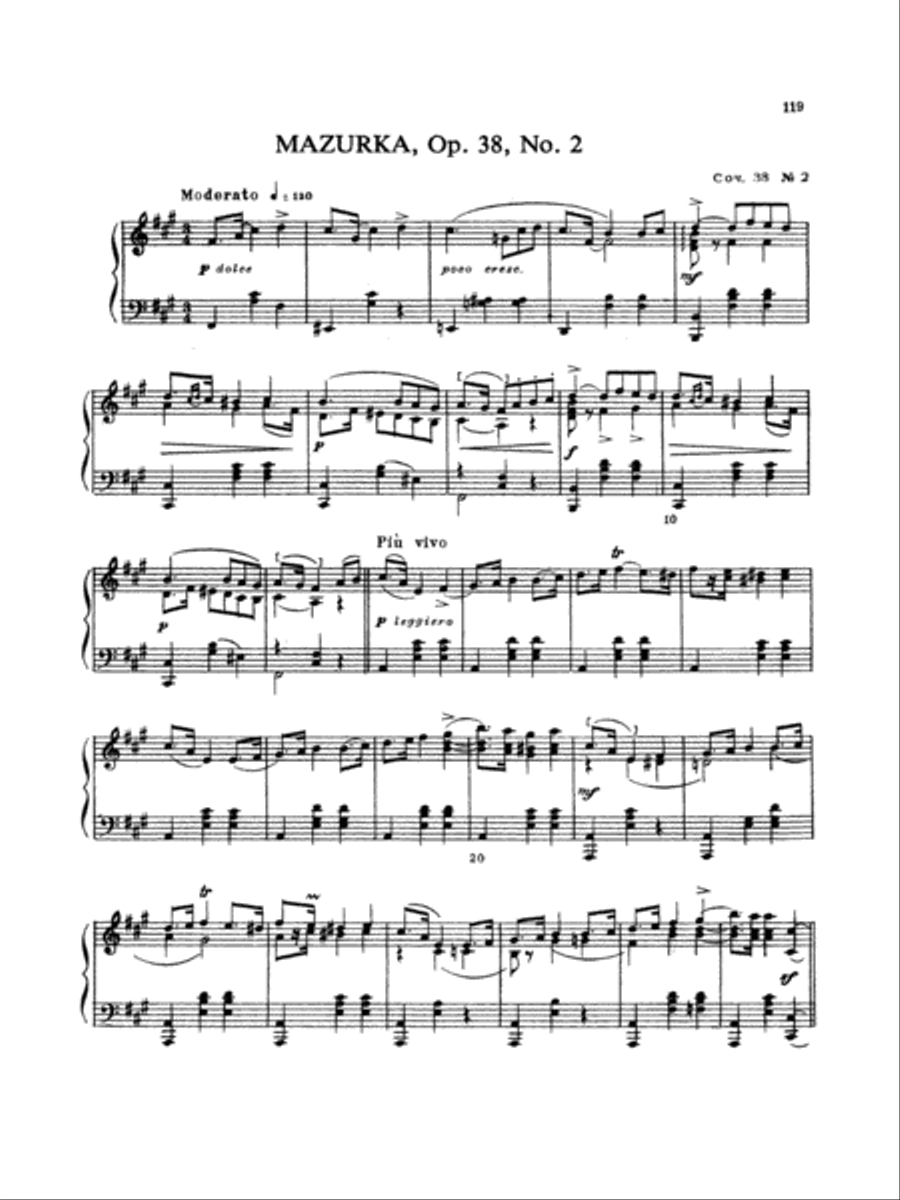 Rimsky-Korsakov: Piano Solos, Volume II Piano Solo scores gallery preview page 1