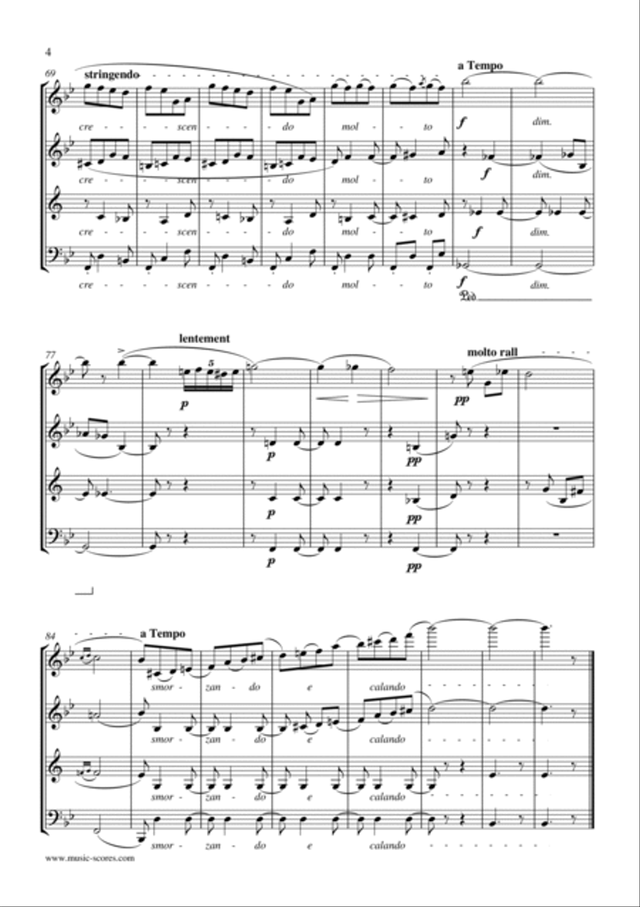 Petit Mari, Petite Femme - Flute, Oboe, Bassoon and French Horn Bassoon scores gallery preview page 4