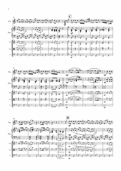 Amboss-Polka - German Polka - Oktoberfest - Violin Piano